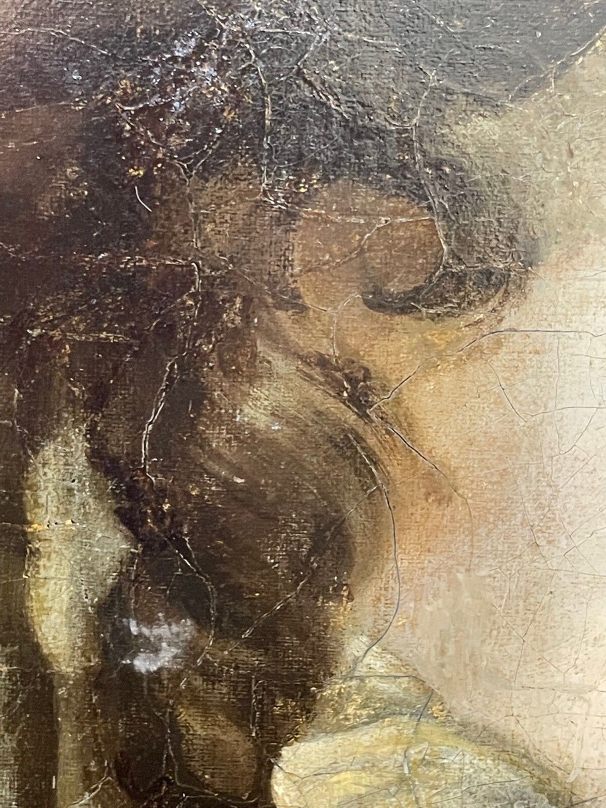 photo buy Huge 17th Century Oil Portrait Elizabeth Countess Of Westmorland Circle Of Godfrey Kneller