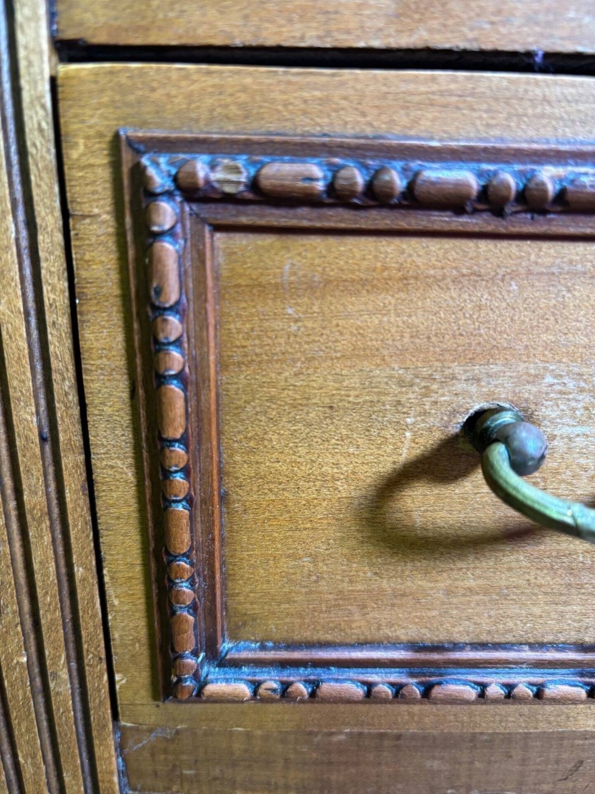 photo furniture Louis XVI Style Molded And Carved Walnut Chest Of Drawers