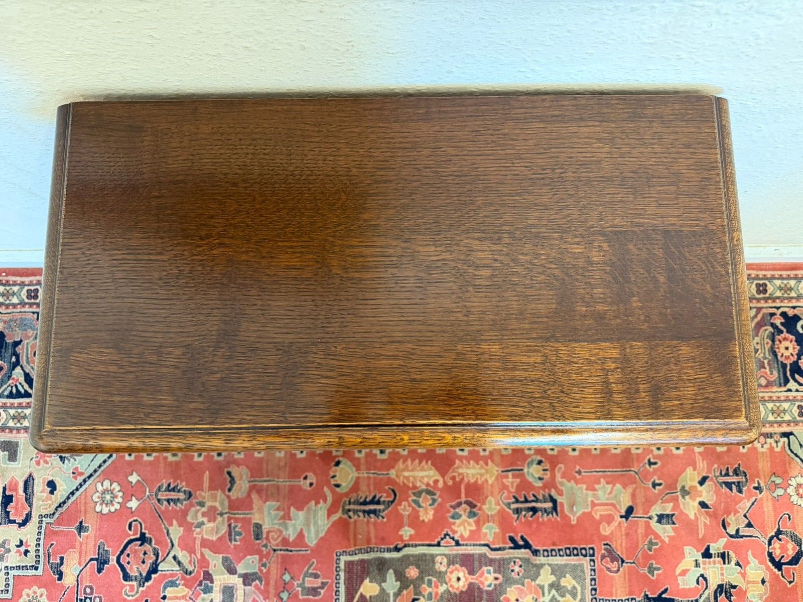 Neat Sized French Oak Chest Of Four Drawers Circa 1950 photo vinterior