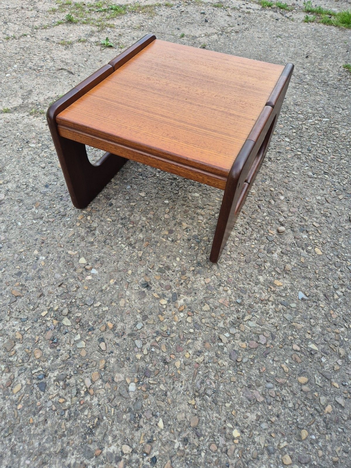 Vintage / Retro / Mid Century Teak, Nest Of 2 Tables photo vintage