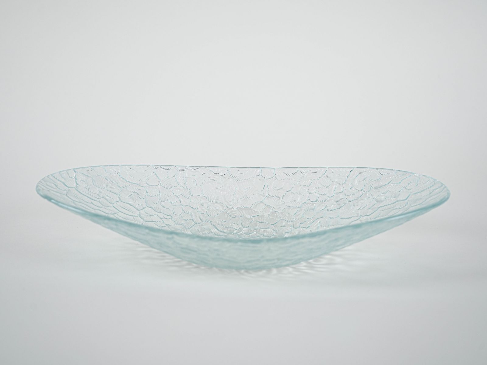 Glass Serving Dish, Danish Design, 1970s, Made In Denmark photo Home Decor