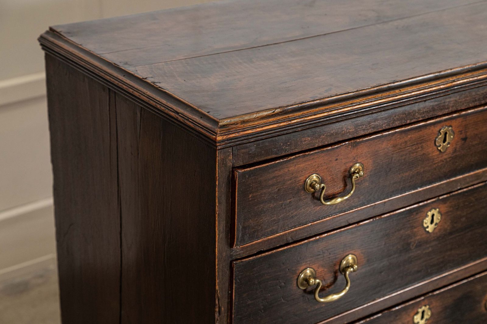 photo buy Large English George III Provincial Oak Dresser Base