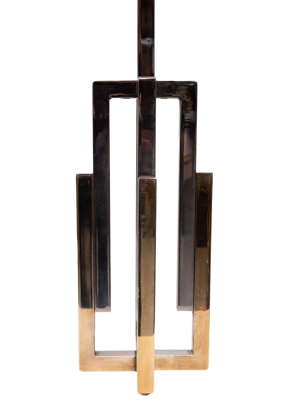 Tafellampen In Hollywood Regency Stijl, Ca. Jaren 1970, Messing En Chroom photo furniture