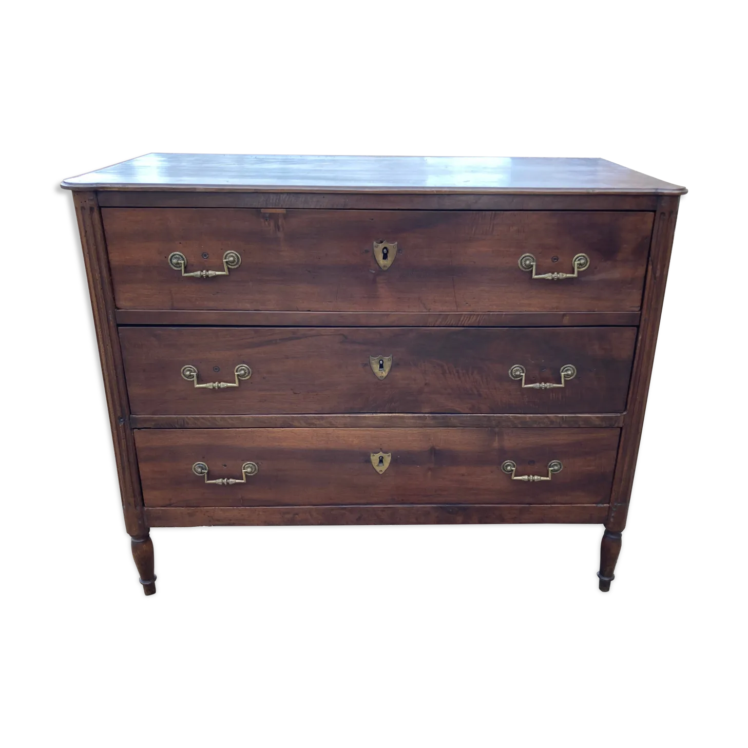 Louis XVI Chest Of Drawers In Walnut