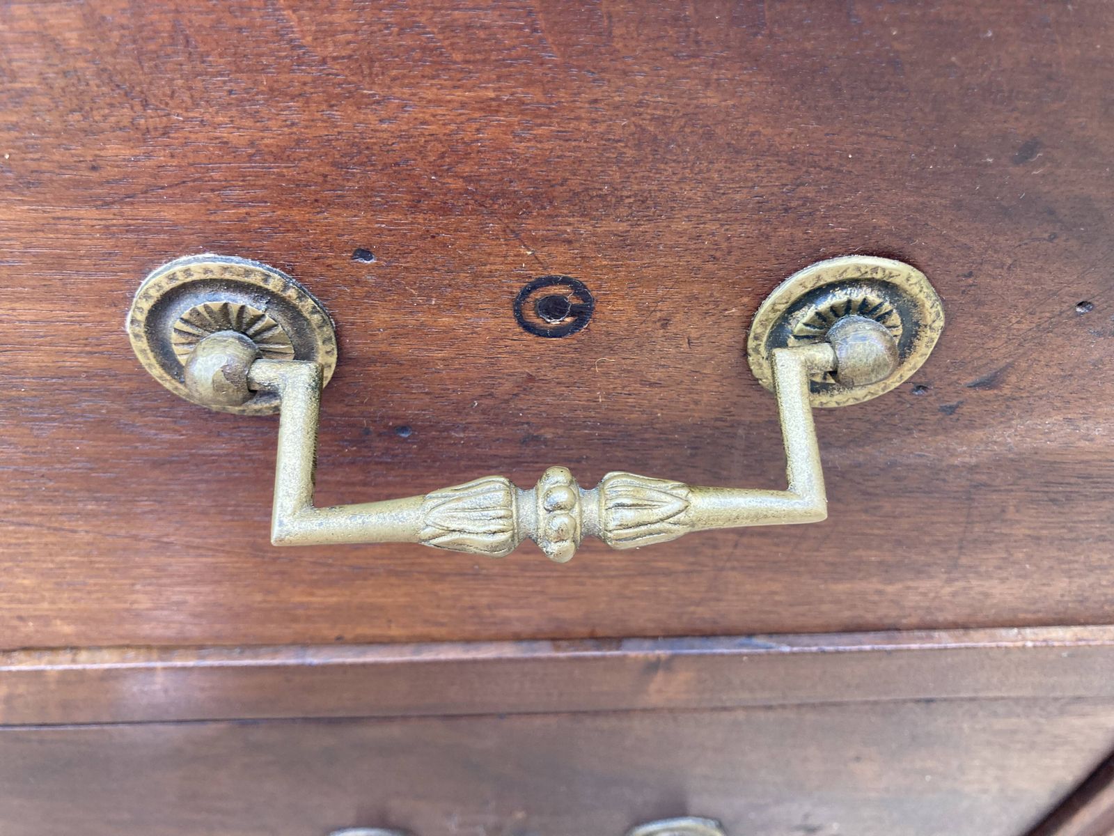 416.0 Louis XVI Chest Of Drawers In Walnut photo