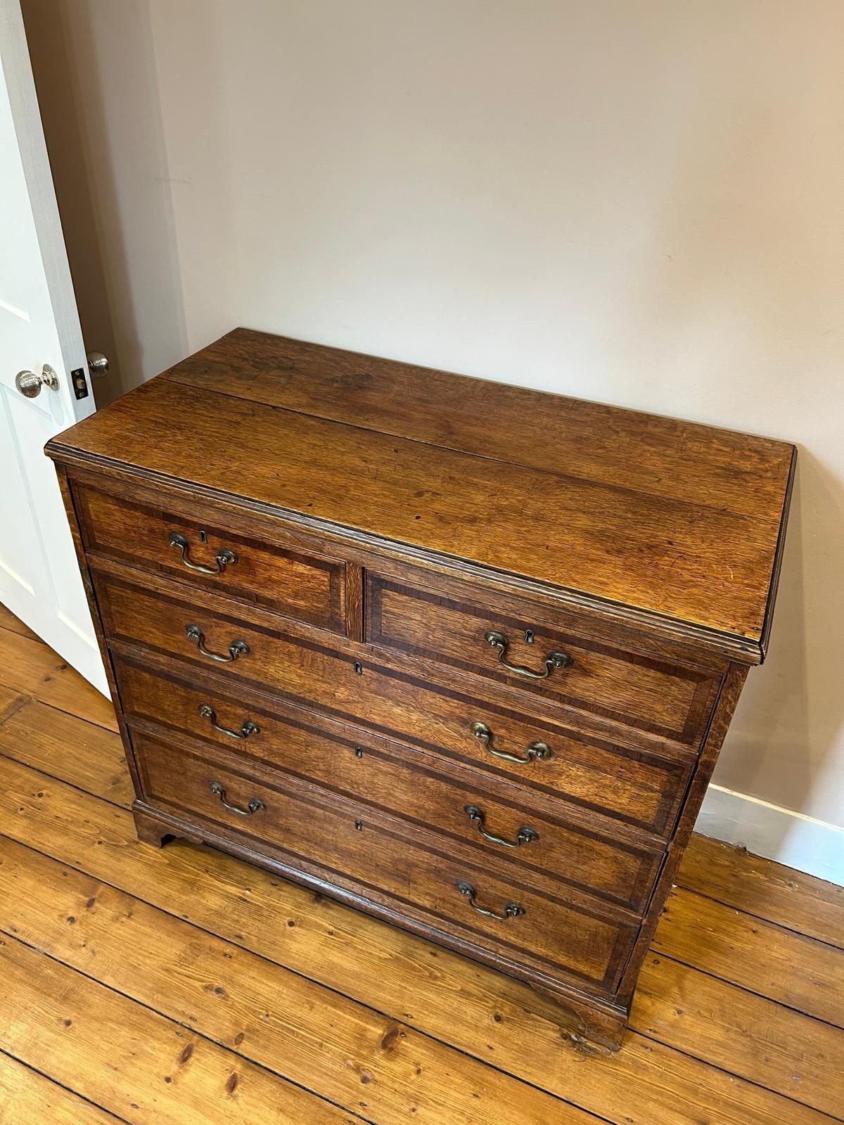 Antique Mahogany Chest Of Drawers photo for sale