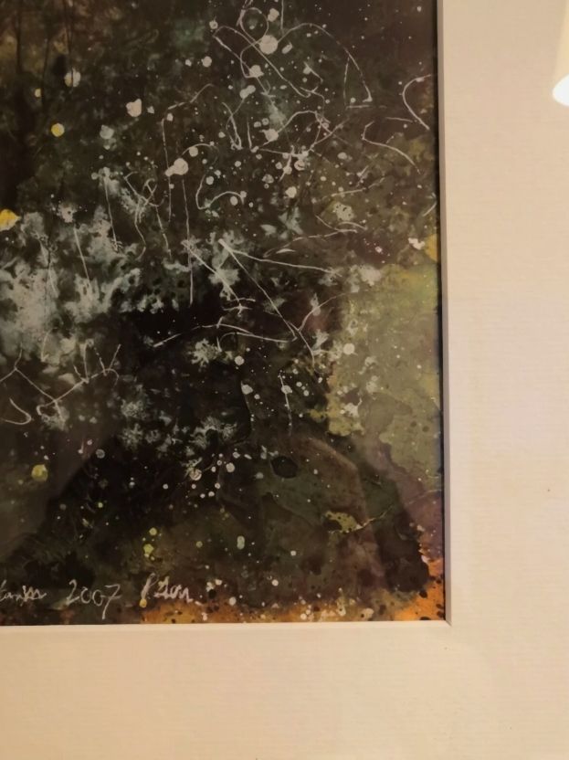 photo for sale Clifton Suspension Bridge Print. Bristol. Impressionist Art. Ink