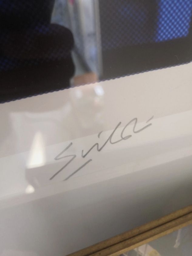 Mick Jagger Louis Sidoli Framed Art Picture. 2010 photo for sale