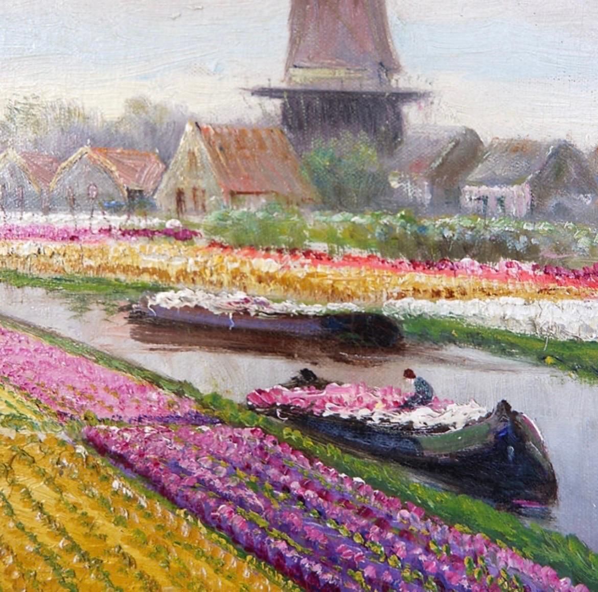 Alfred Martens (Dutch 1888 1936) Oil On Canvas, Signed Lower Left photo furniture