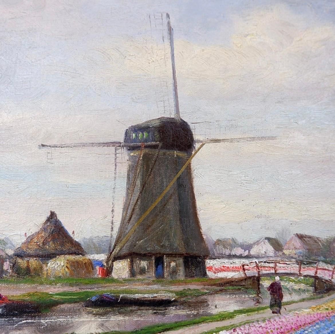 Alfred Martens (Dutch 1888 1936) Oil On Canvas, Signed Lower Left photo vinterior