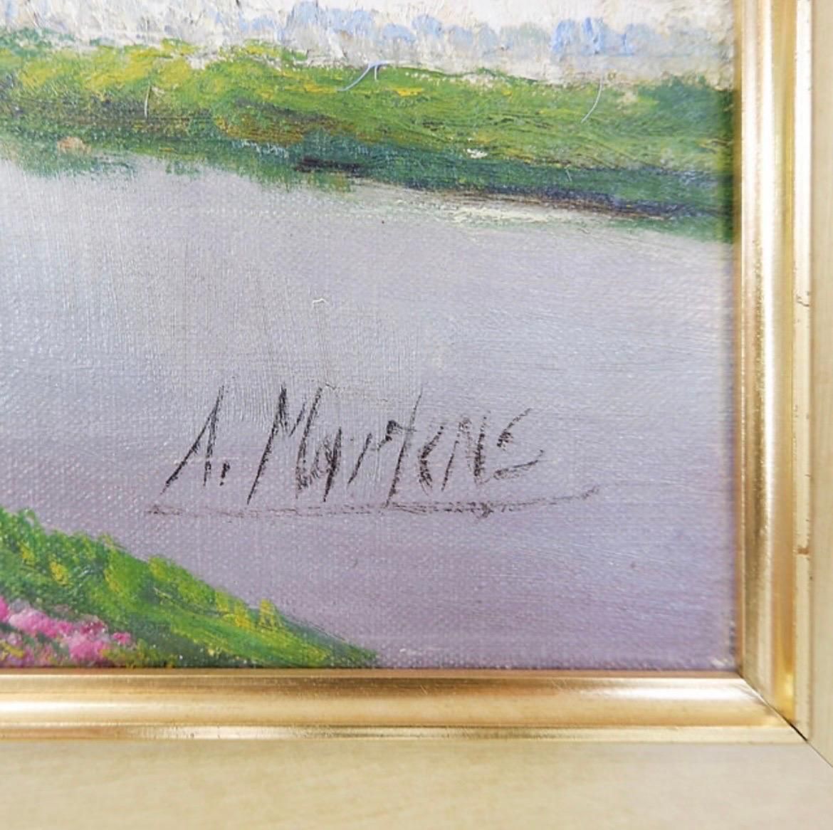 Alfred Martens (Dutch 1888 1936) Oil On Canvas, Signed Lower Left photo buy