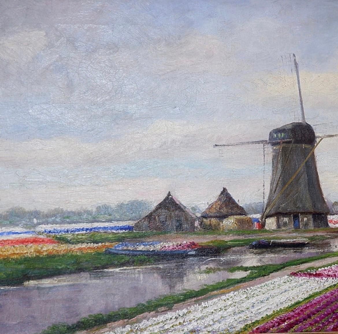 photo for sale Alfred Martens (Dutch 1888 1936) Oil On Canvas, Signed Lower Left