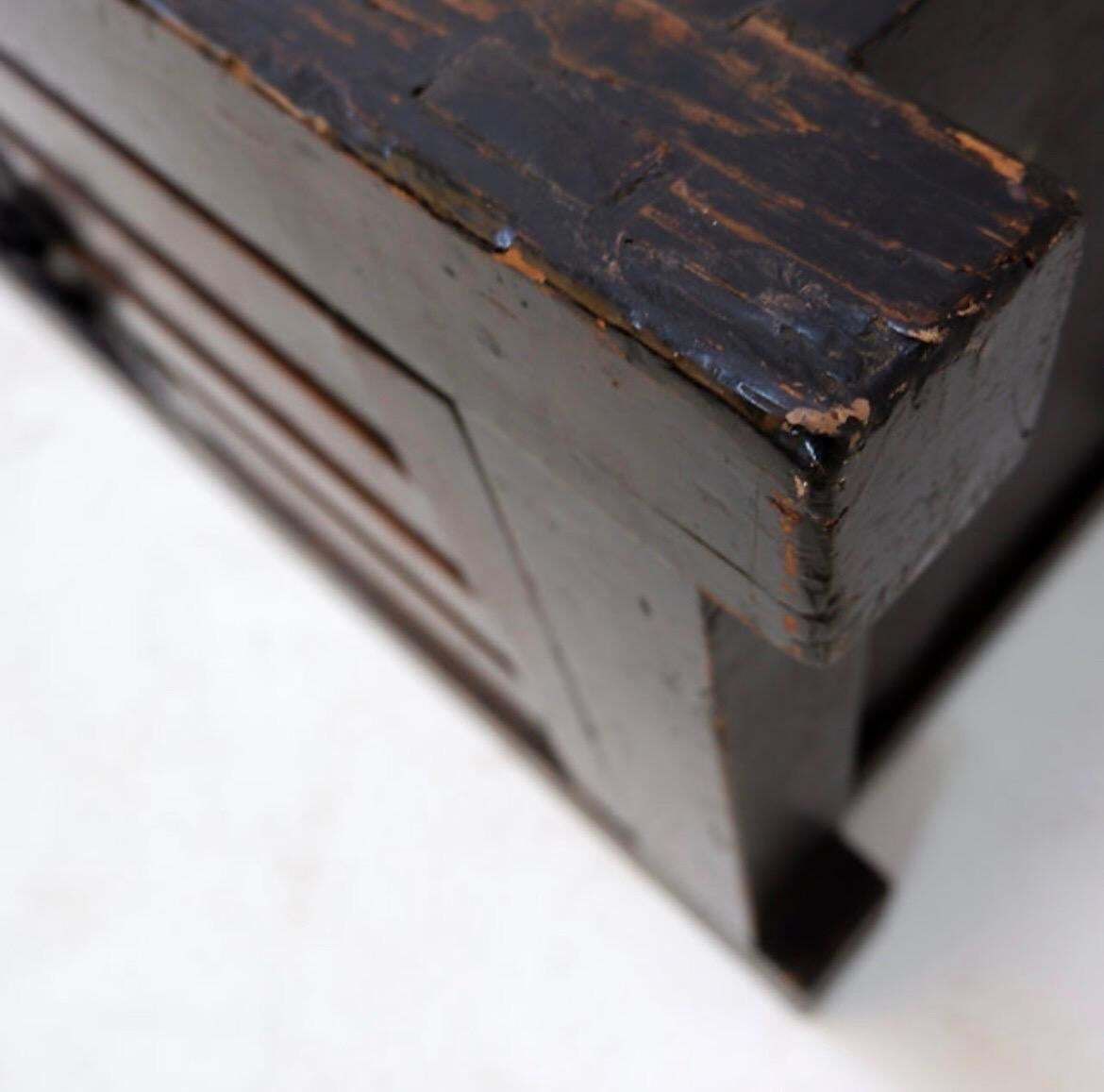 Mid 20th Century Japanese Todana Tansu, Softwood, Minimalist Design photo vinterior