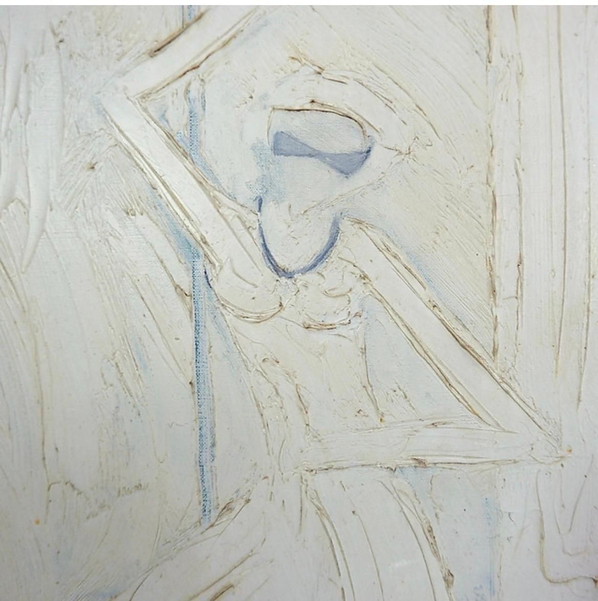 "La Danse Du Temps" R.Londot Painting On Canvas   Belgium photo for sale