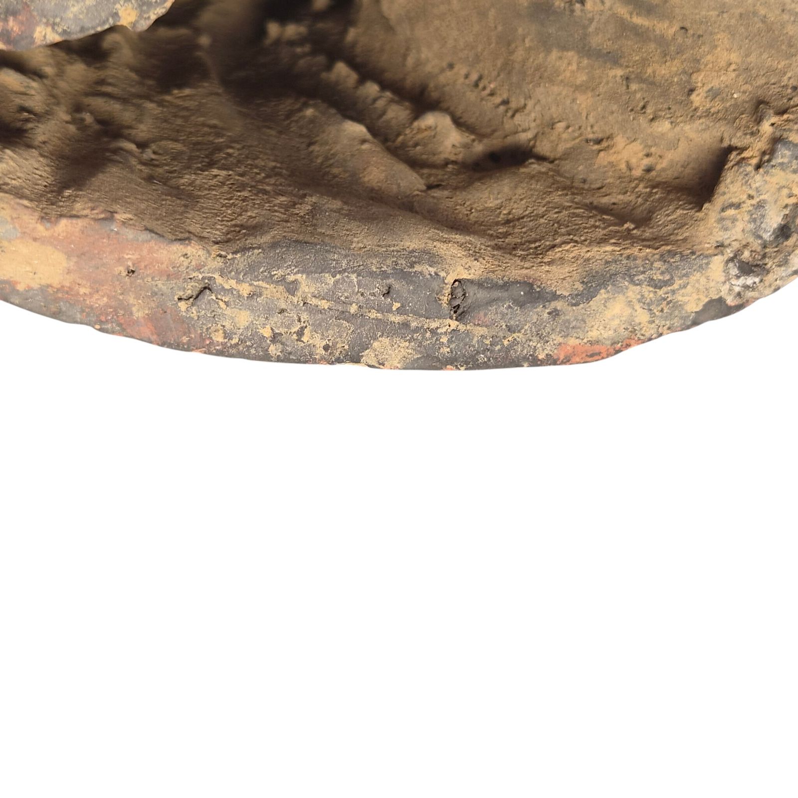 600.0 Chinese Han Dynasty Type Painted Terracotta Horse Head, Mingqi Tomb Figure photo