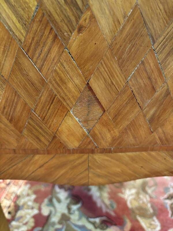 Louis XV Style Inlaid Chest Of Drawers photo vintage
