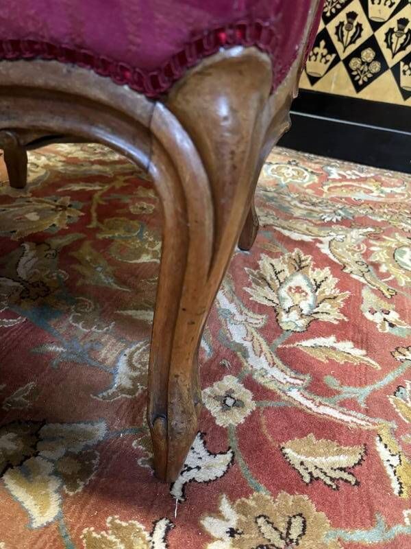 Pair Of Louis XV Style Armchairs, 19th Century photo vinterior