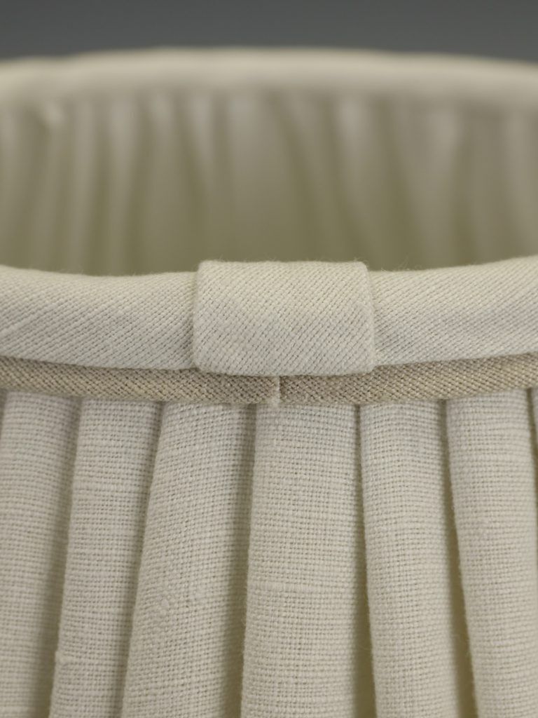 Large Empire Lampshade – Ecru With Stucco | Handmade In The Uk photo buy
