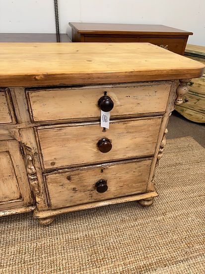 Victorian Pine Lancashire Dresser photo Furniture