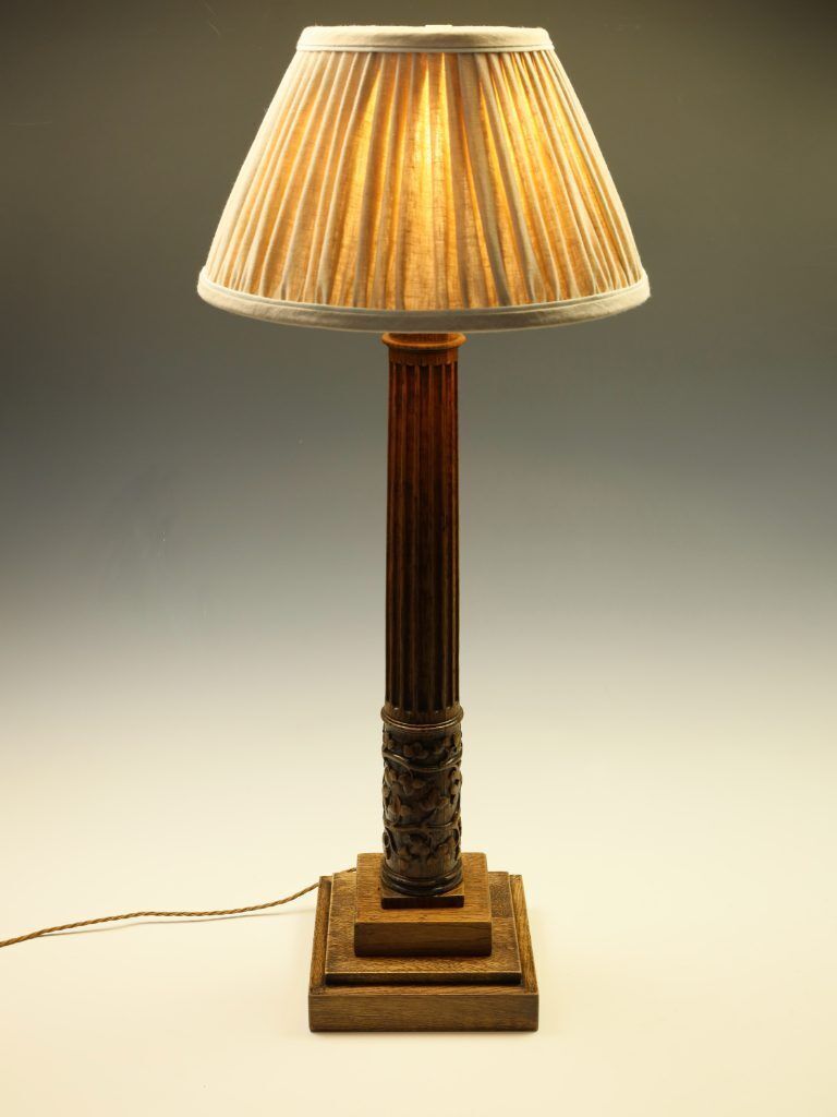 Large Empire Lampshade – Blush With Natural | Handmade In The Uk photo vintage
