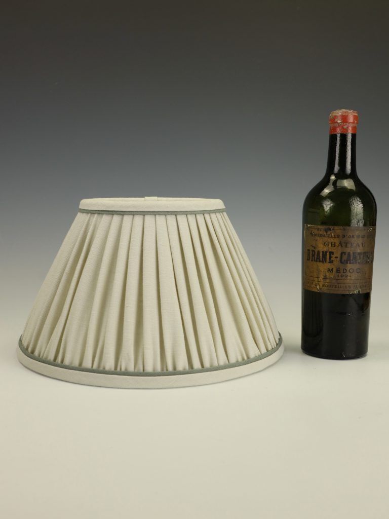 Medium Empire Lampshade – Natural With Rosemary | Handmade In The Uk photo for sale