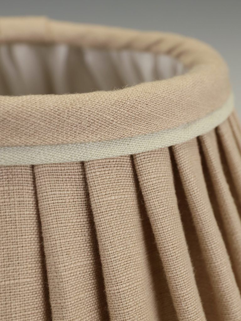 Small Empire Lampshade – Blush With Natural | Handmade In The Uk photo Lighting