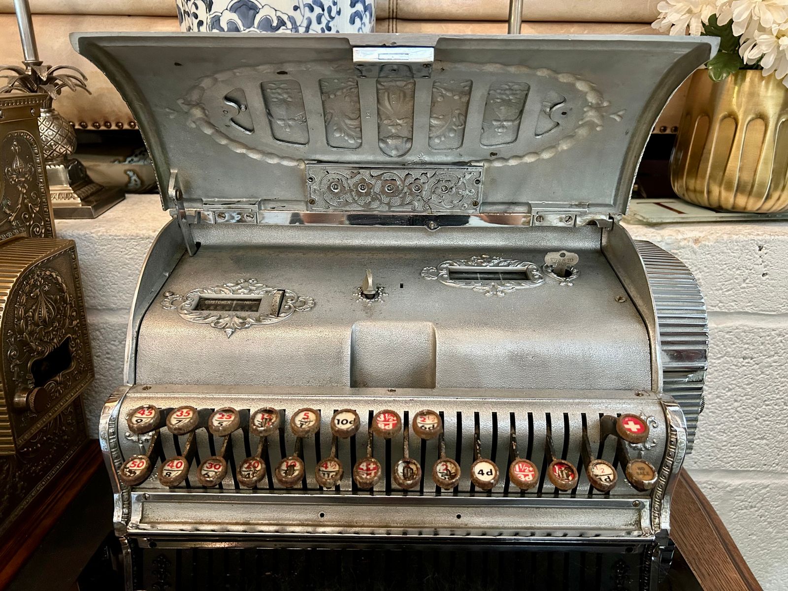 photo for sale Chrome National Cash Register, Dayton Ohio 1913