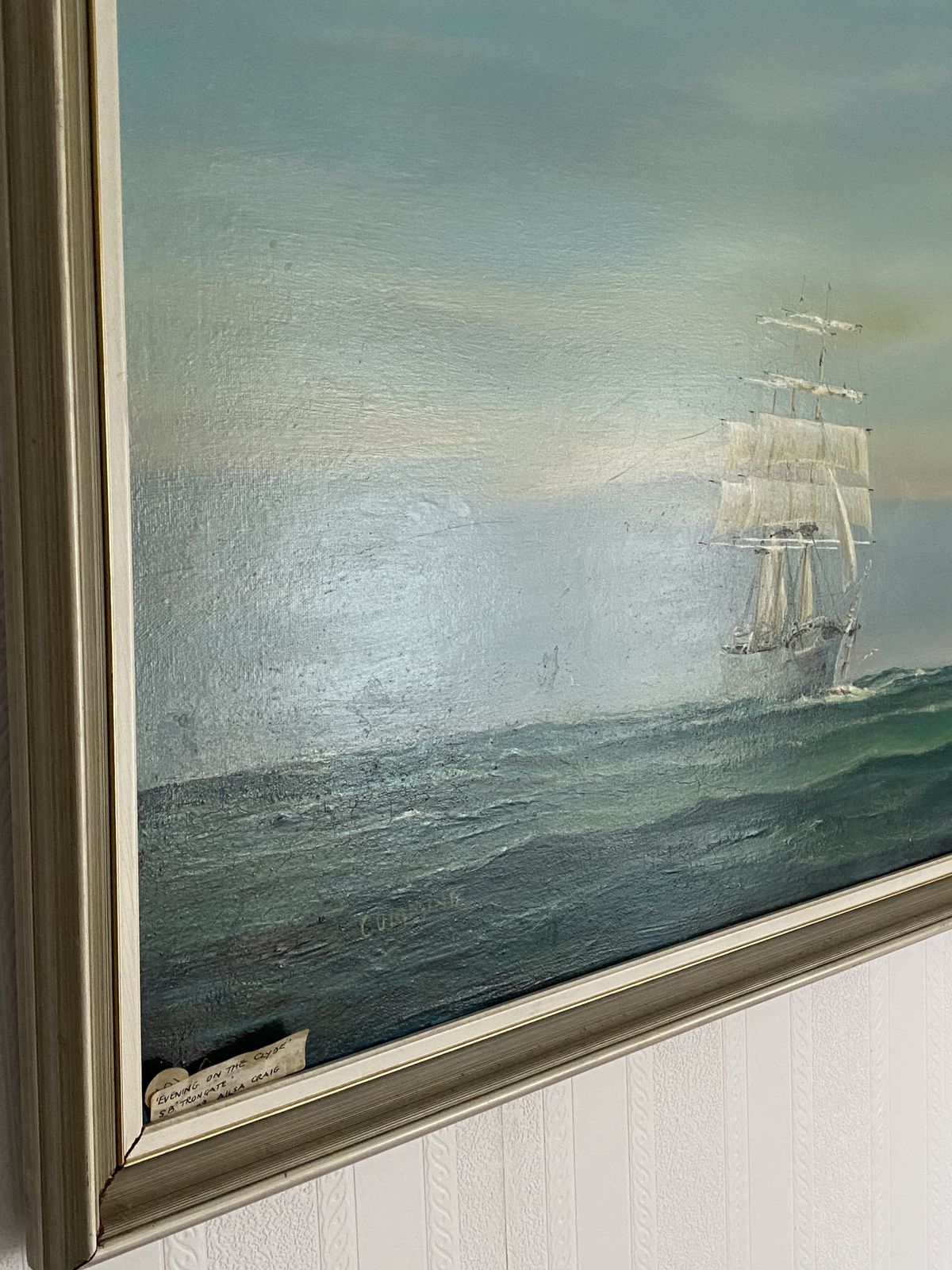 A Cumming Scottish Artist, 1970s  Ayrshire Coast photo for sale