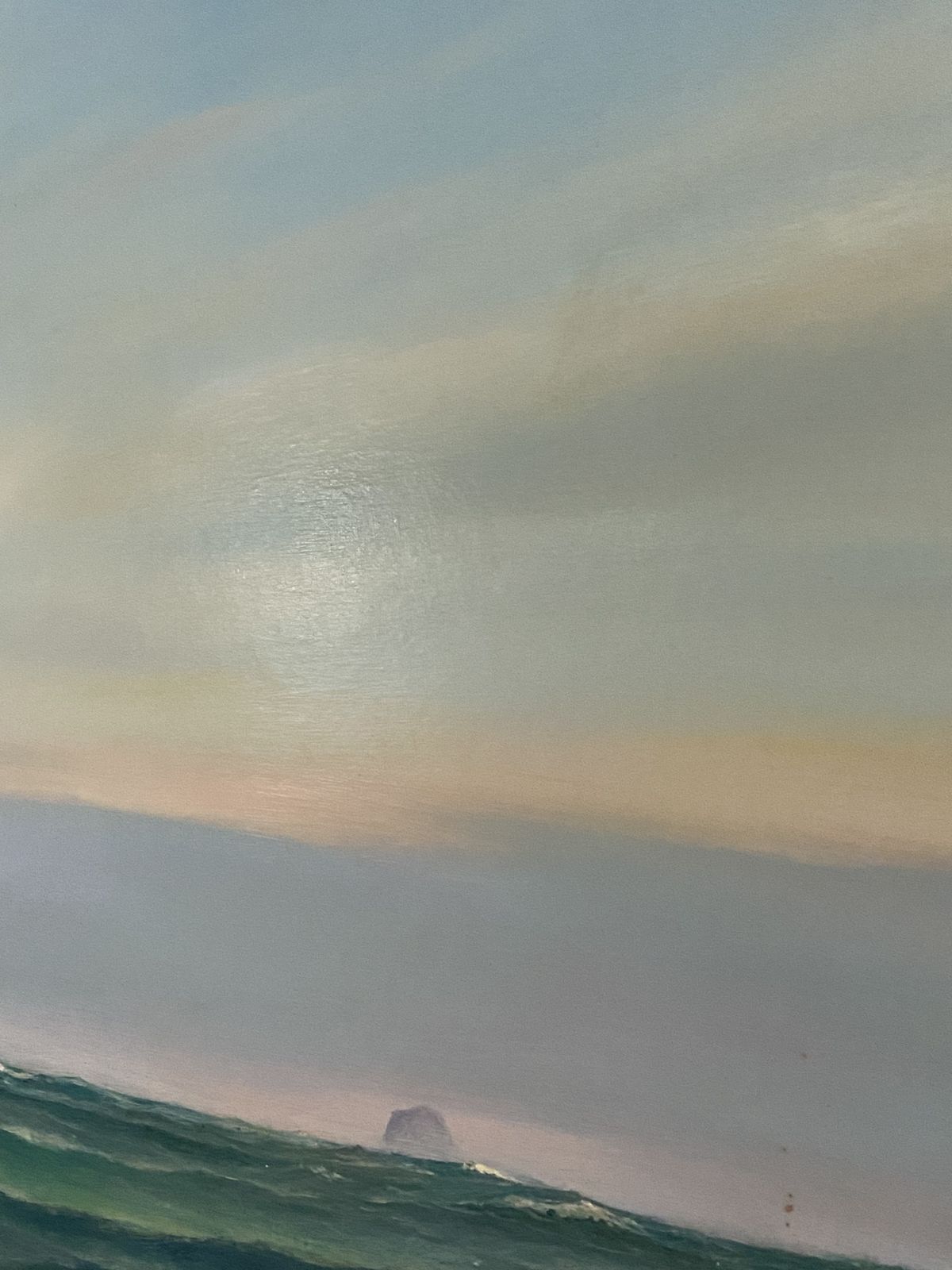 A Cumming Scottish Artist, 1970s  Ayrshire Coast photo vinterior