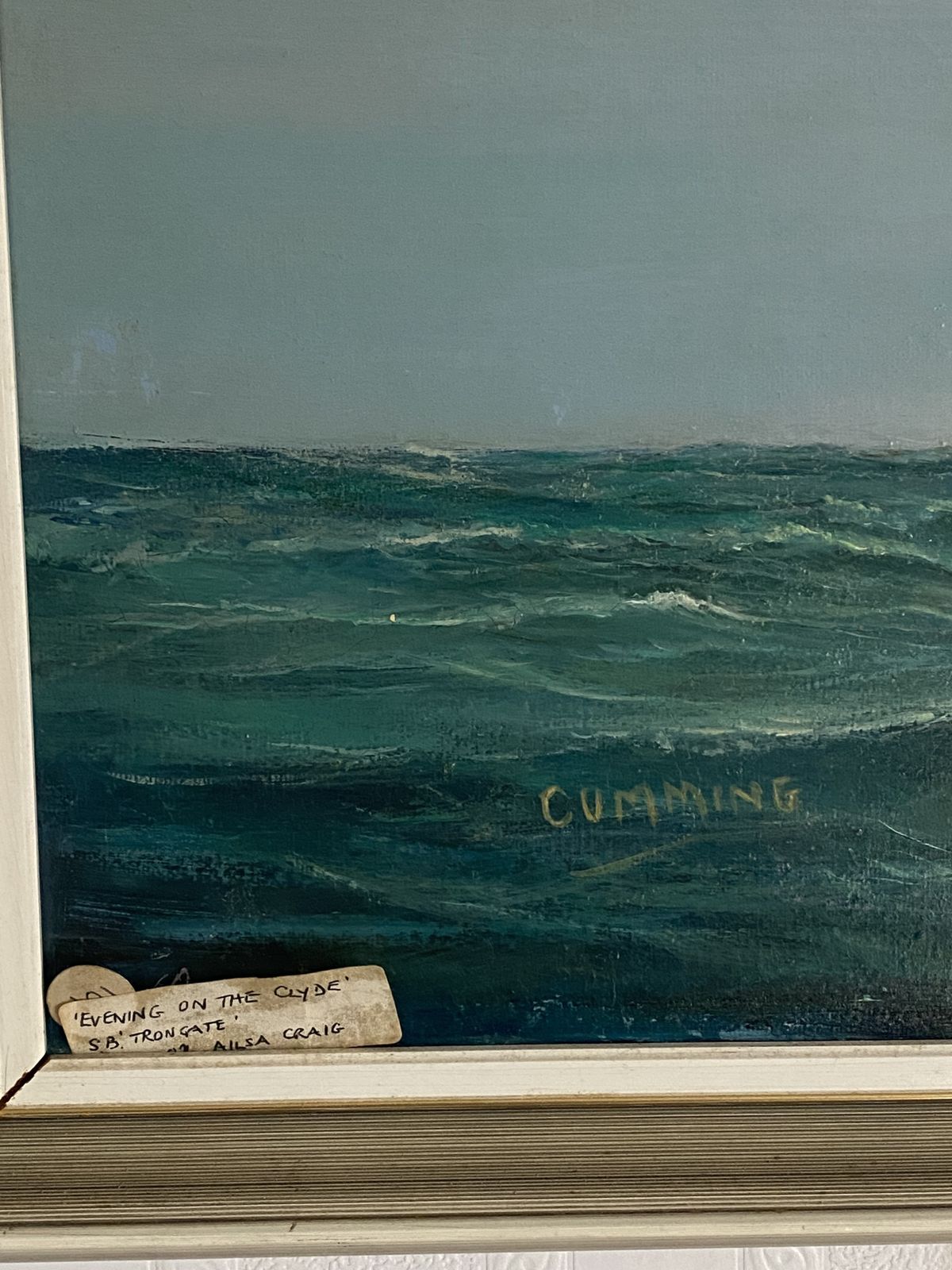 A Cumming Scottish Artist, 1970s  Ayrshire Coast photo buy
