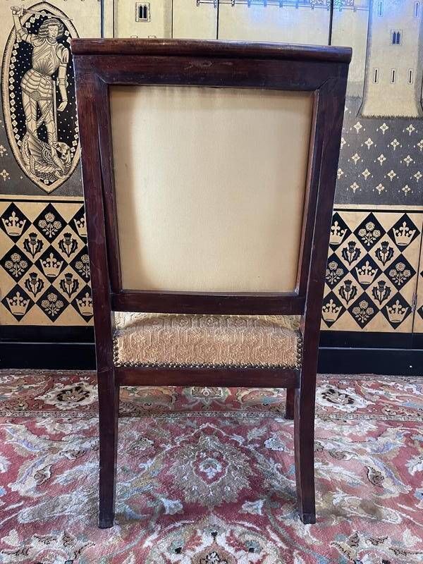Empire Period Armchair With Crosses photo Furniture