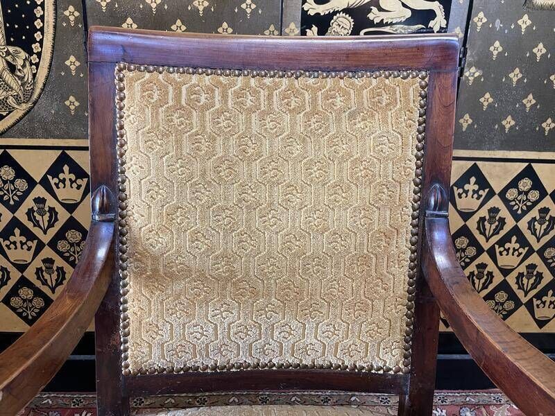 Empire Period Armchair With Crosses photo buy