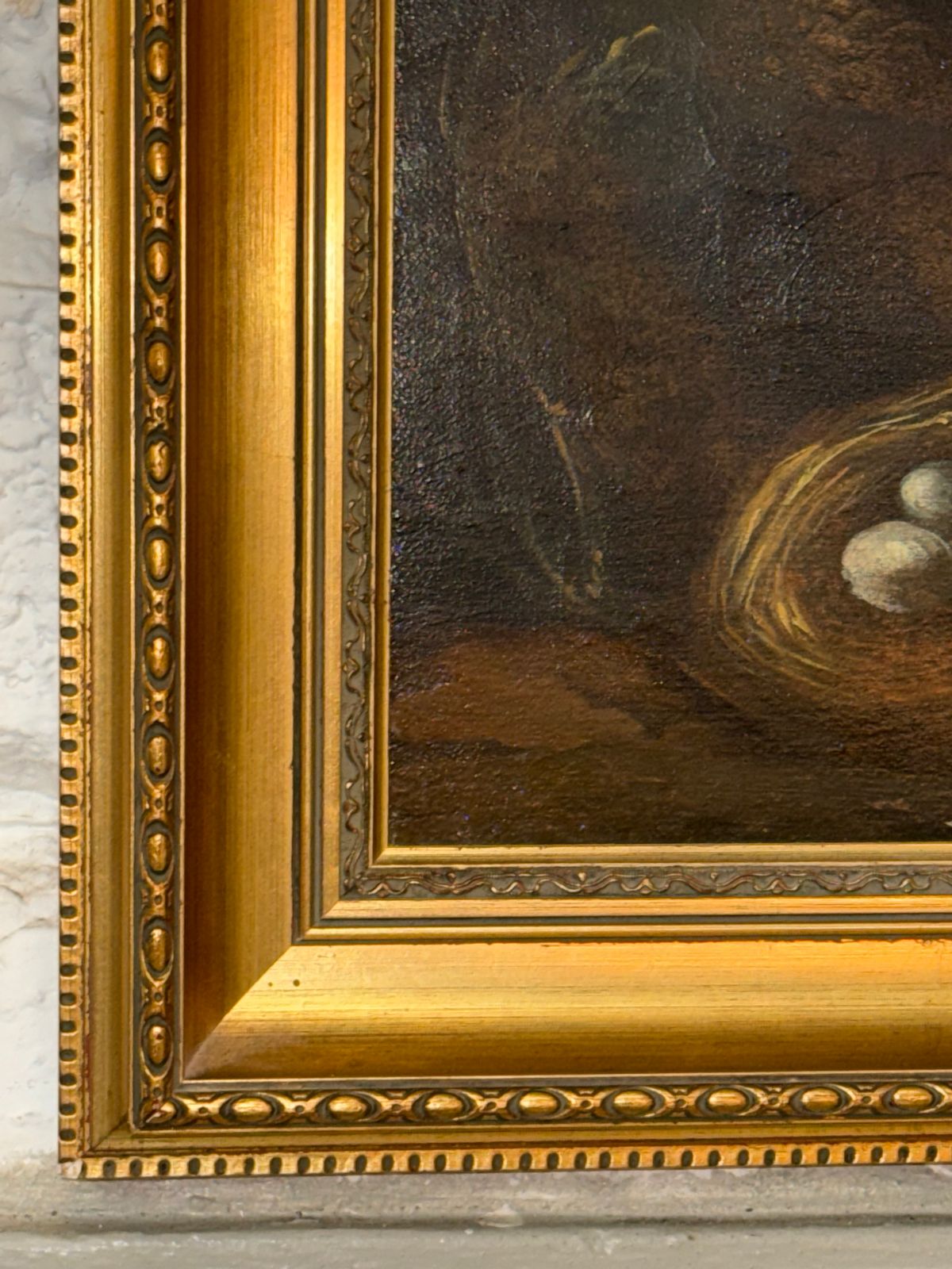 photo for sale Large Oil On Canvas In The Manner Of Jan Van Huysum Floral Fine Art Painting