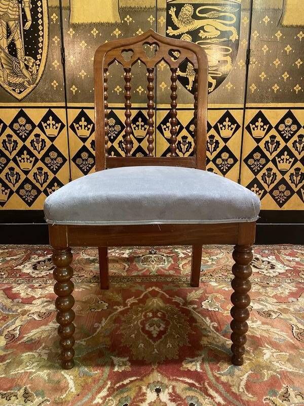 Set Of 6 Restoration Period "Chapelet" Chairs photo Furniture