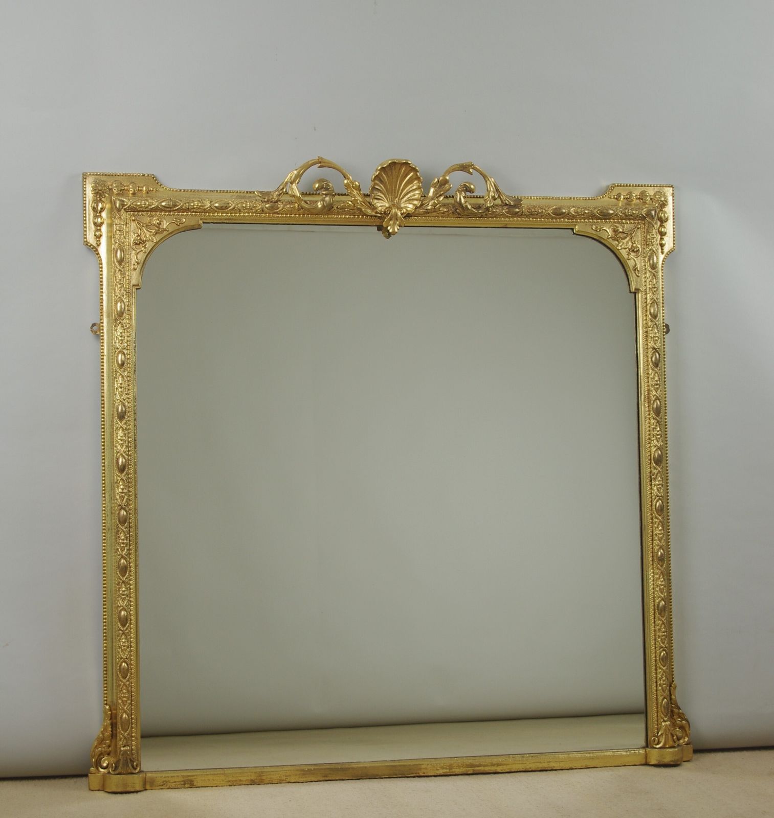 Victorian Gilt Overmantle Mirror