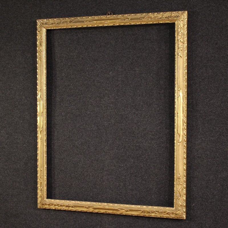 photo furniture Antieke Vergulde Italiaanse Lijst uit de 19e Eeuw