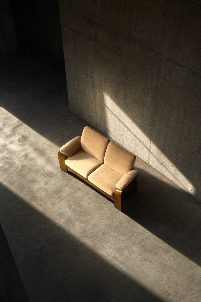 Mid Century Norwegian Modern Pegasus 2 Seater Sofa With Low Back From Ekornes, 2000s photo 5121.0