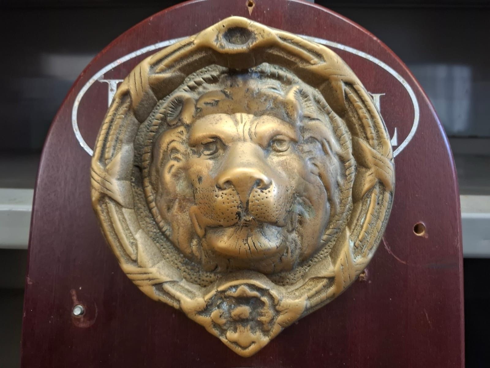 Large Lion Door Knocker