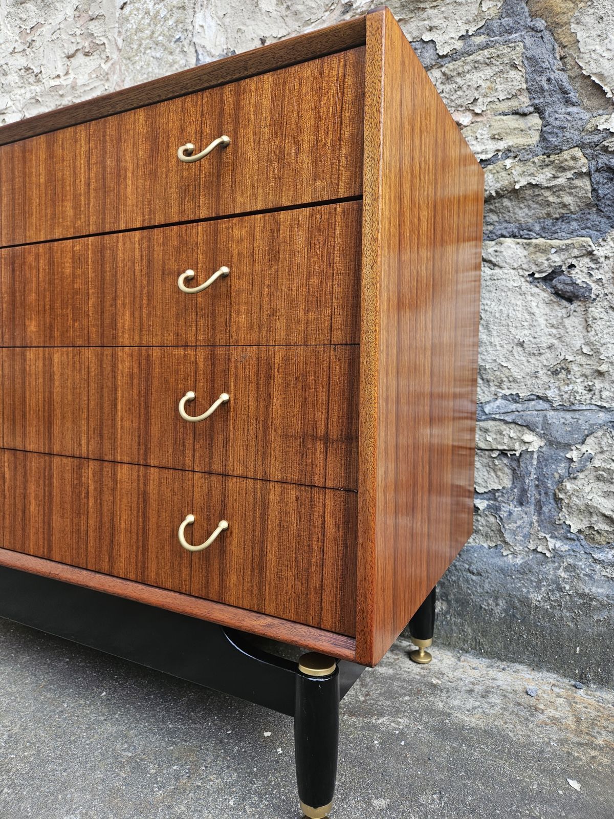 photo furniture Vintage G Plan Chest Of Drawers Librenza Range: Four Drawer Tallboy Cabinet