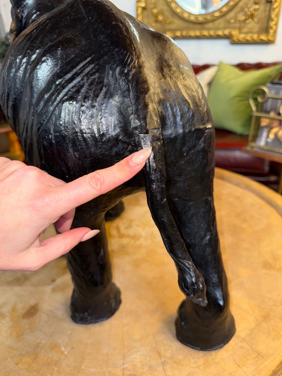 photo furniture Leather Elephant Likely By Liberty Of London Ornament