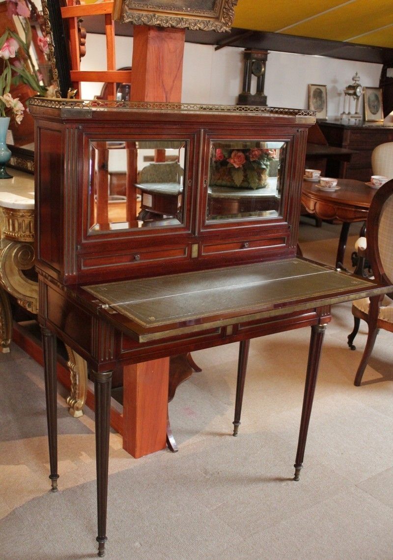 Office Lady Louis XVI Mahogany 19th photo furniture