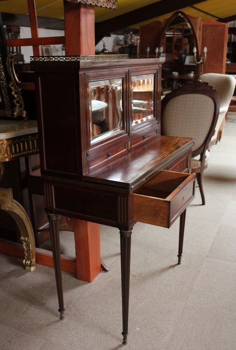 Office Lady Louis XVI Mahogany 19th photo 5199.44