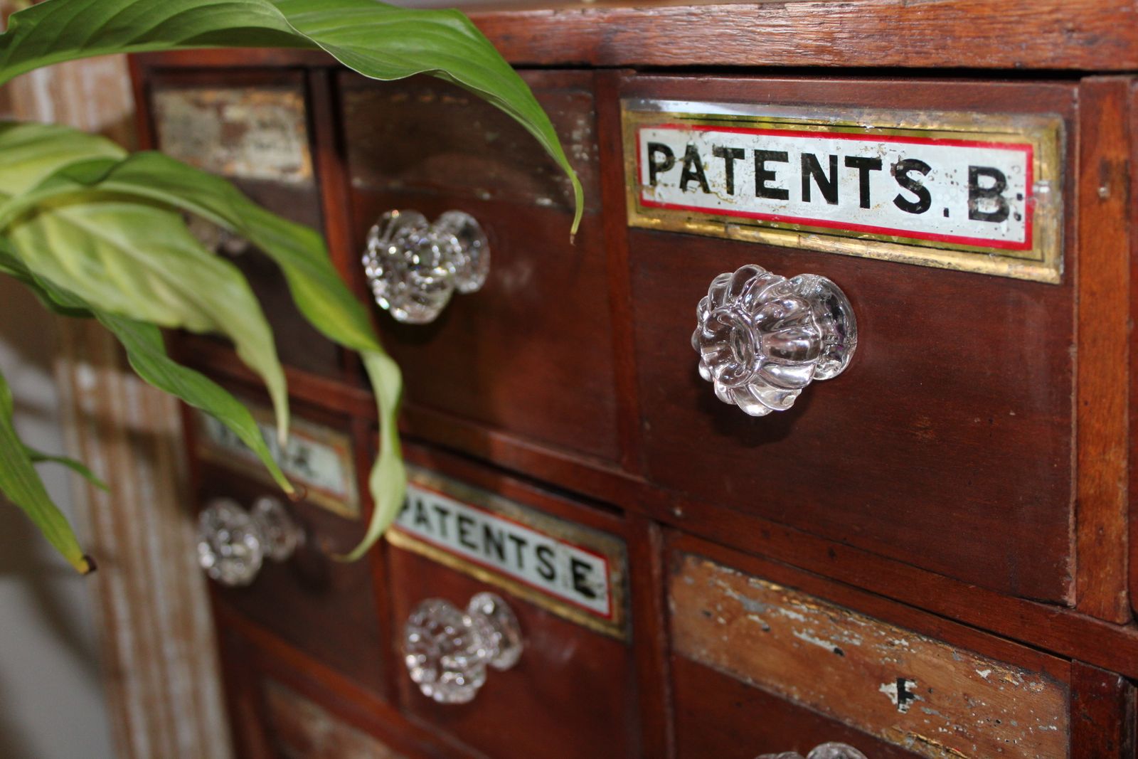 Antique Haberdashery Cabinet Chemist Bank Of Drawers Apothecary Chest Of Drawers photo furniture
