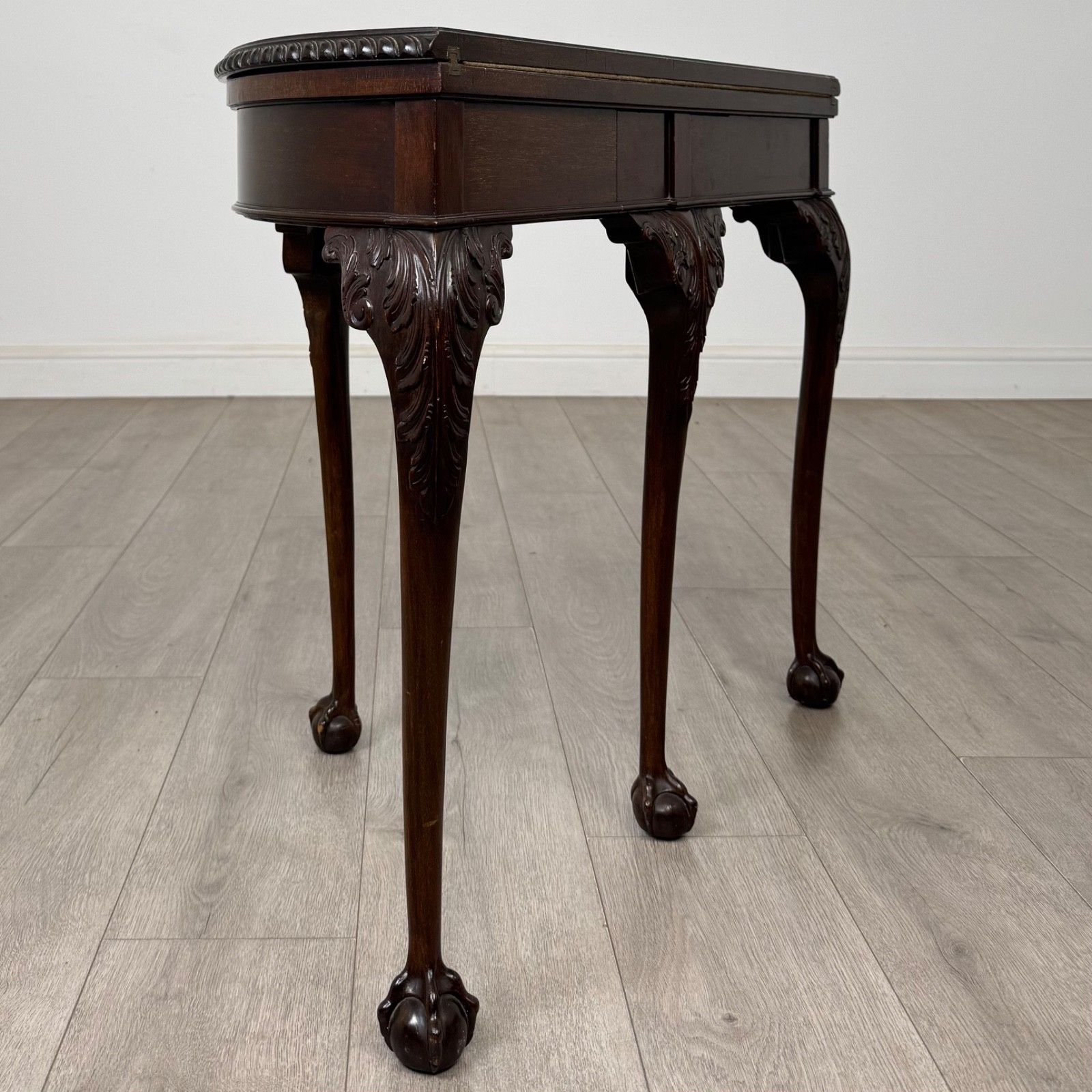 Antique 20th Century Edwardian Card Table In Mahogany ( Af 5777 ) photo 495.0