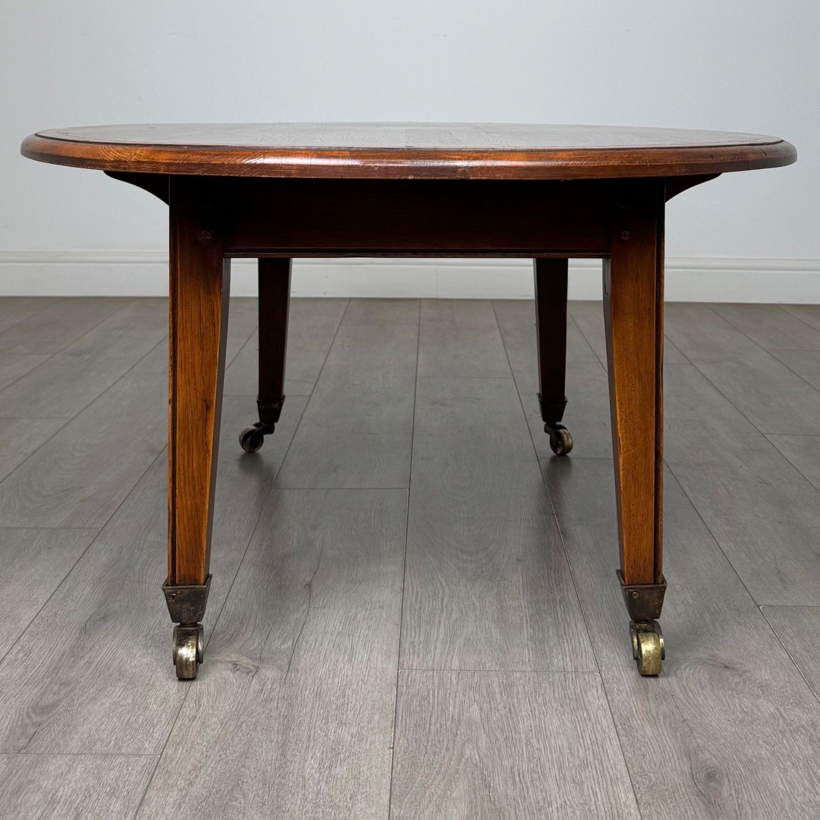 Vintage 20th Century Oval Coffee Table In Oak ( Af 5767 ) photo buy