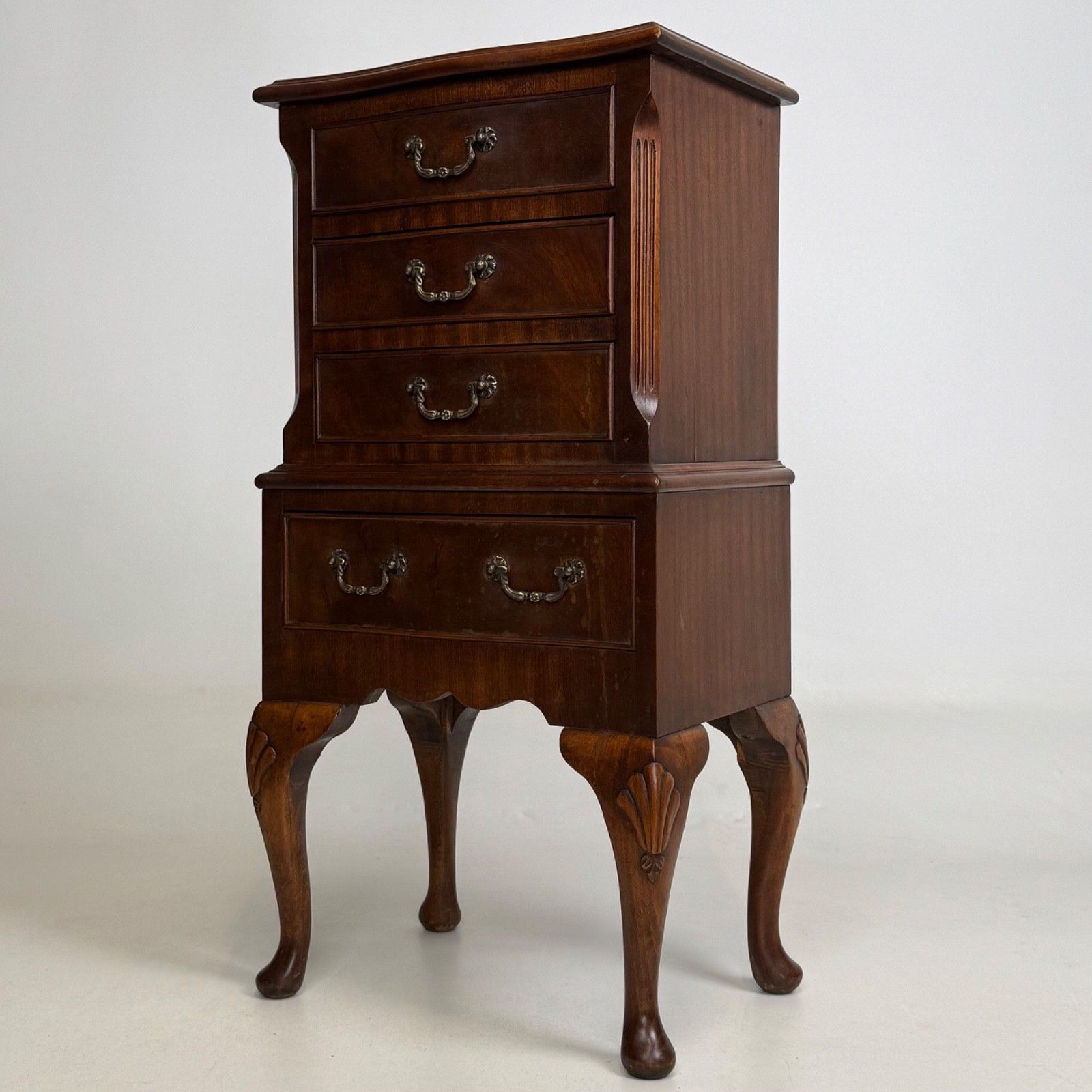Antique 20th Century Small Edwardian Chest Of Drawers ( Af 5790 ) photo furniture