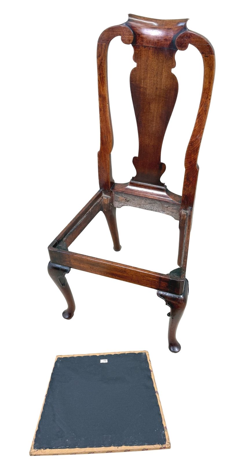 7800.0 Early 18th Century Queen Anne Set Of Six Walnut Dining Chairs (England, Circa 1710) photo