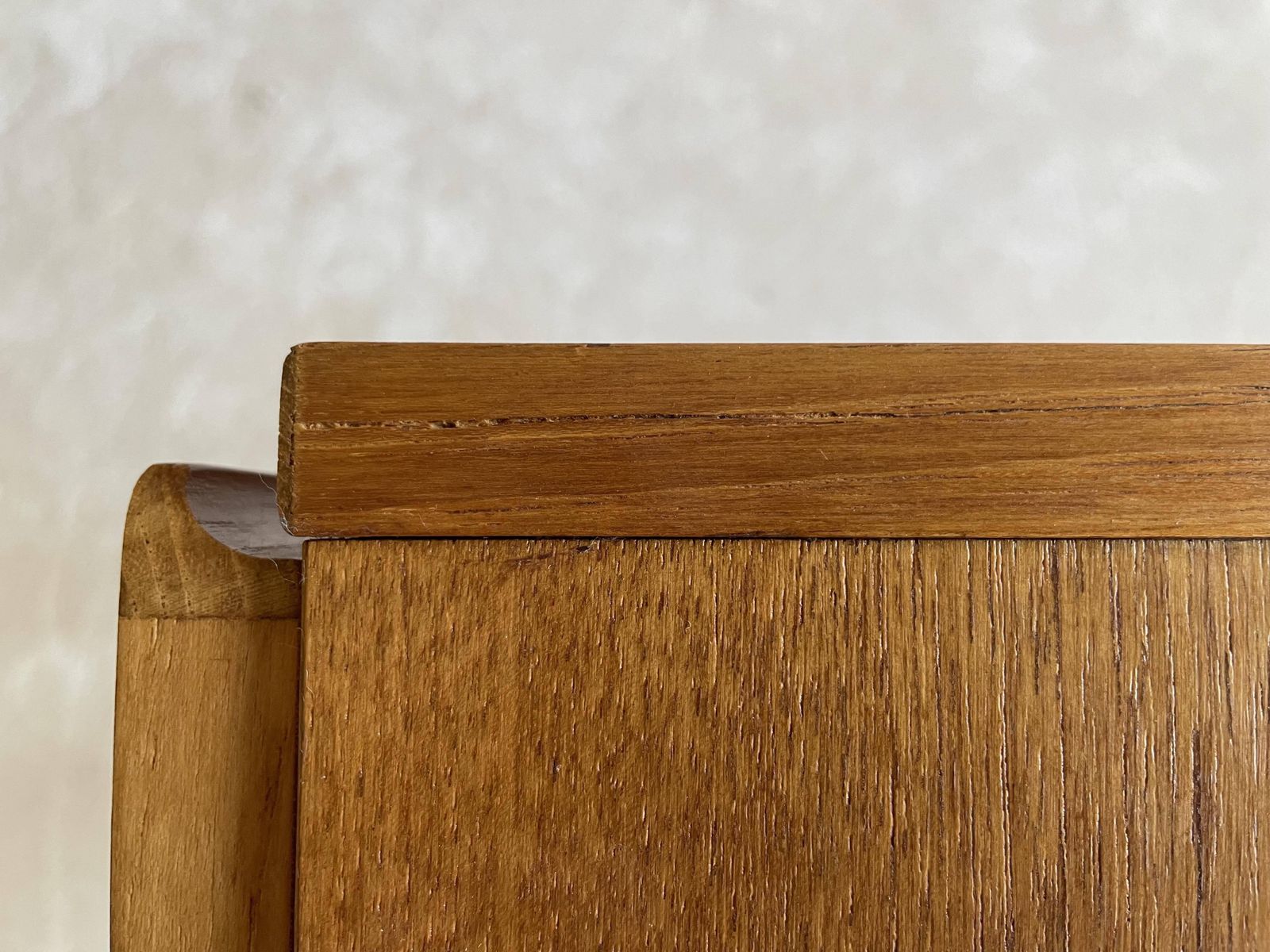 Mid Century Teak Beaver & Tapley 33 Floating Drawer/Shelf With Mounting Bracket photo vintage