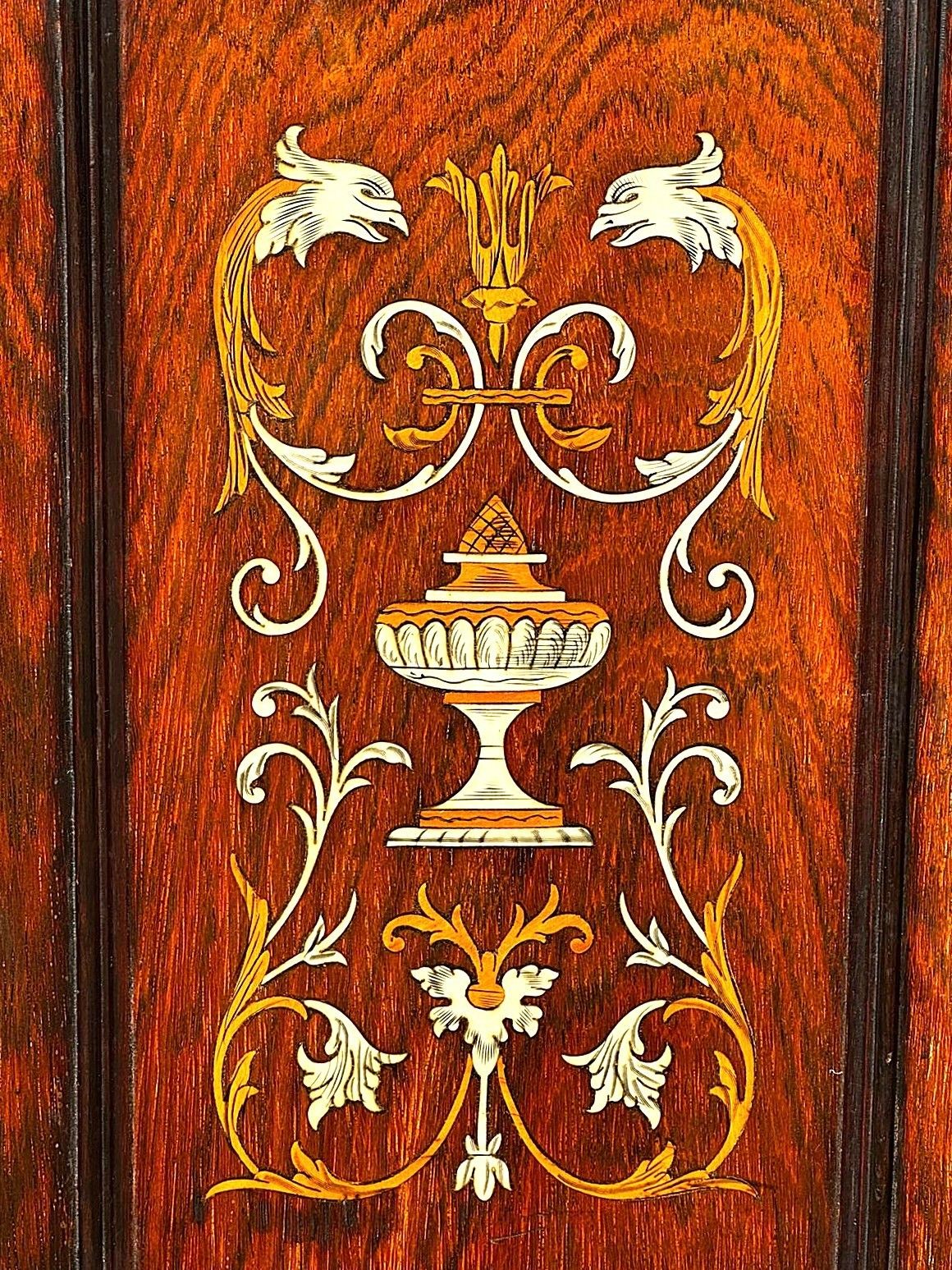 photo buy Edwardian Inlaid Rosewood Cabinet