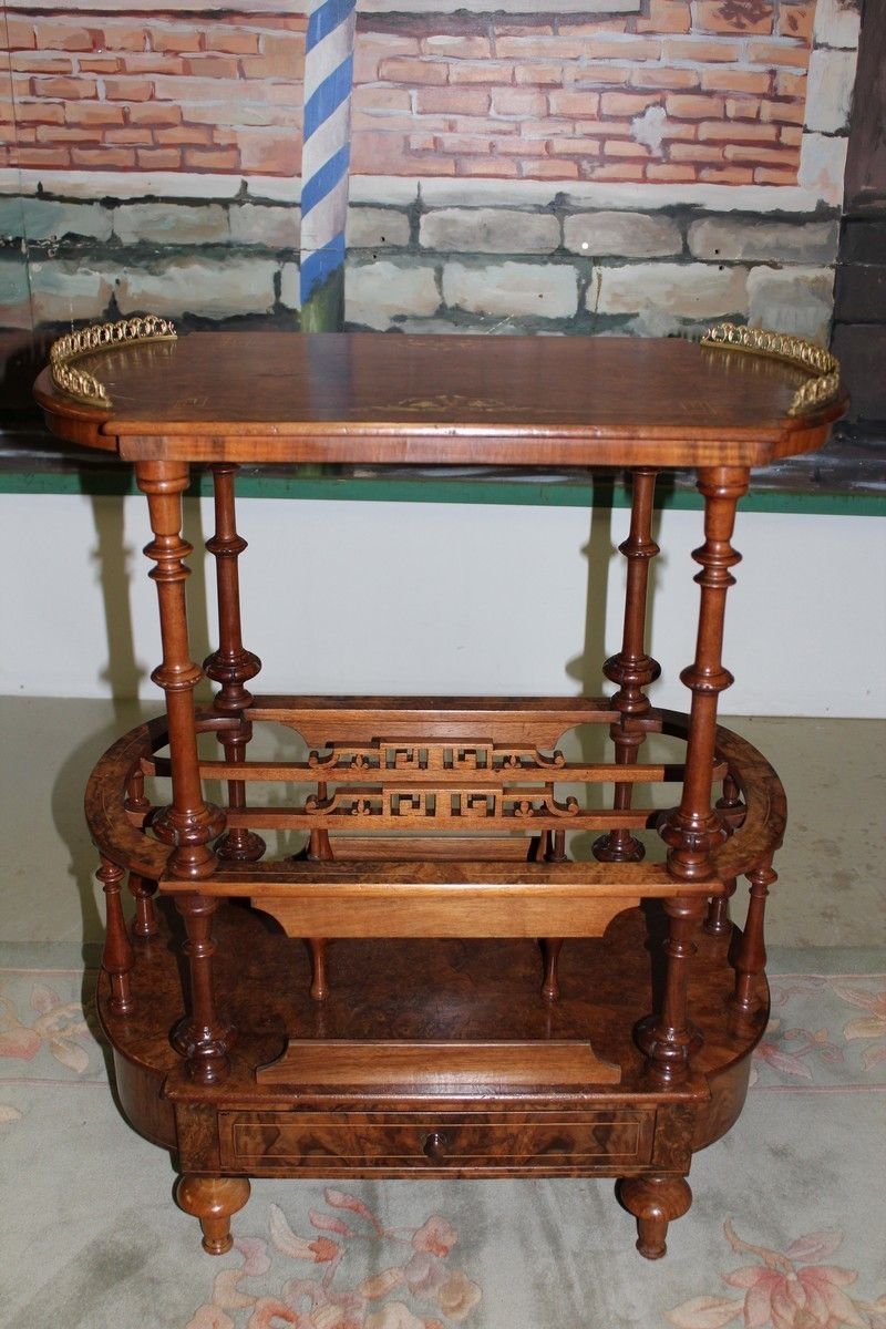 Georgian English Walnut Music Cabinet photo vinterior